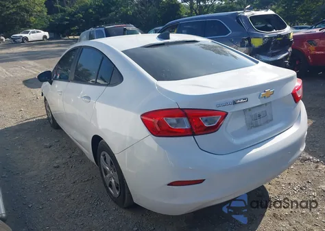 2017 Chevrolet Cruze Ls Auto из США, поврежденный, VIN 1G1BC5SM6H7151322